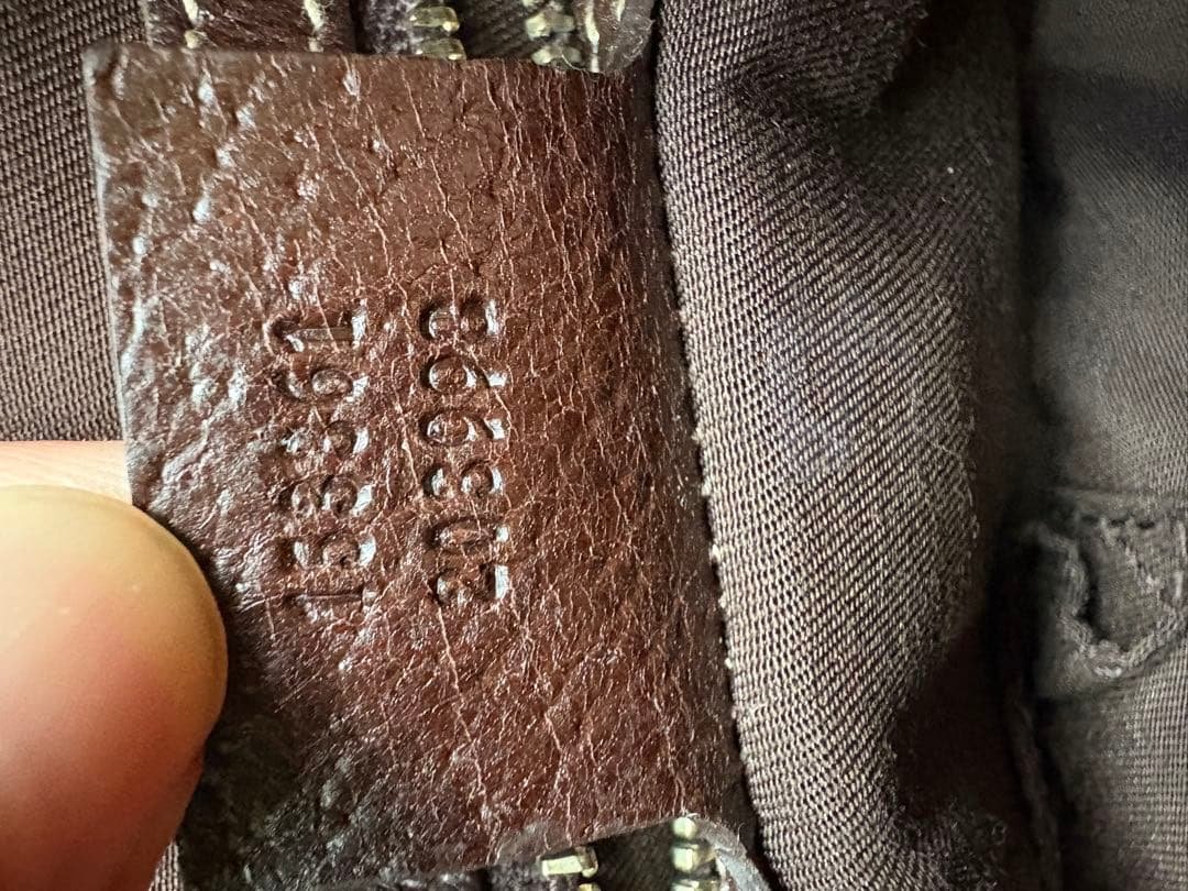 GUCCI トートバッグ ベージュ ブラウン