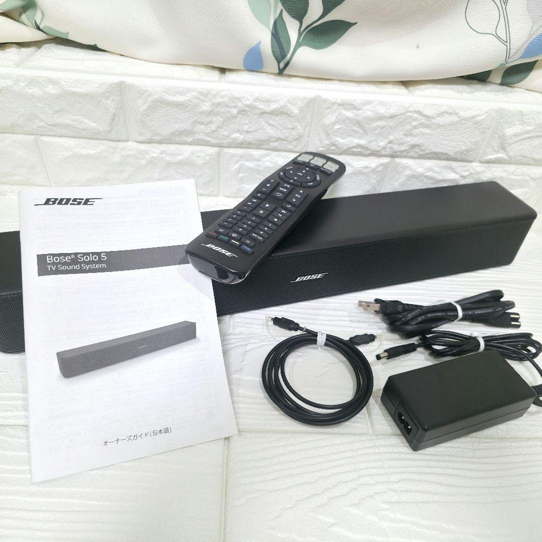 364】ボーズ BOSE Solo 5 TV sound system　②