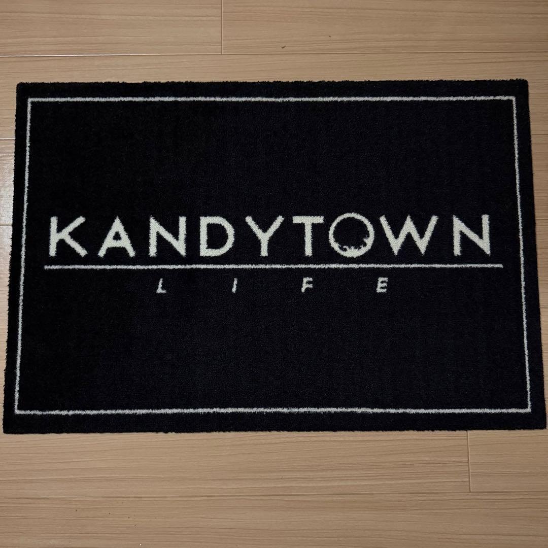 ラグ・カーペット KANDYTOWN ORIGINAL LOGO FlOOR MAT