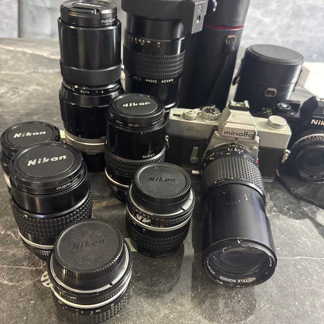 Nikon Minolta カメラレンズセット　値下げしました