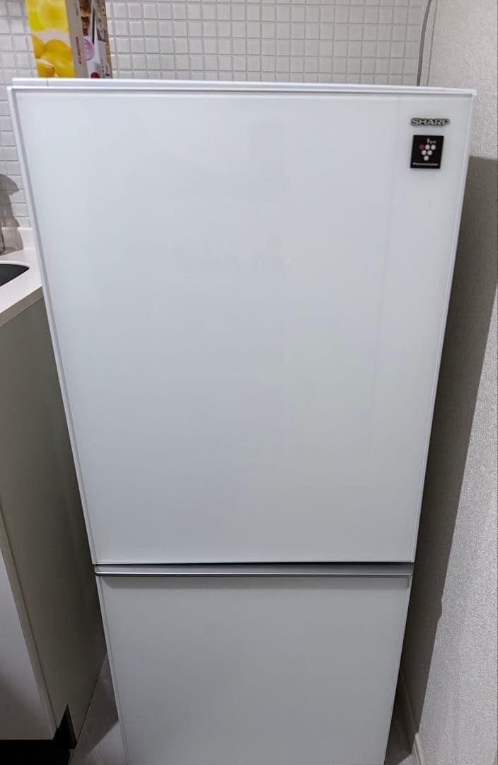 シャープノンフロン冷凍冷蔵庫SJ-GD14C-W