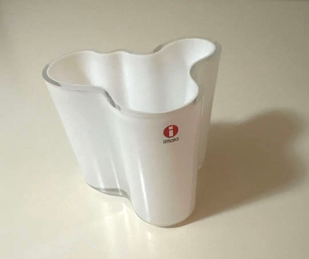 まもなく終了 イッタラ アアルトベース95mm ホワイト