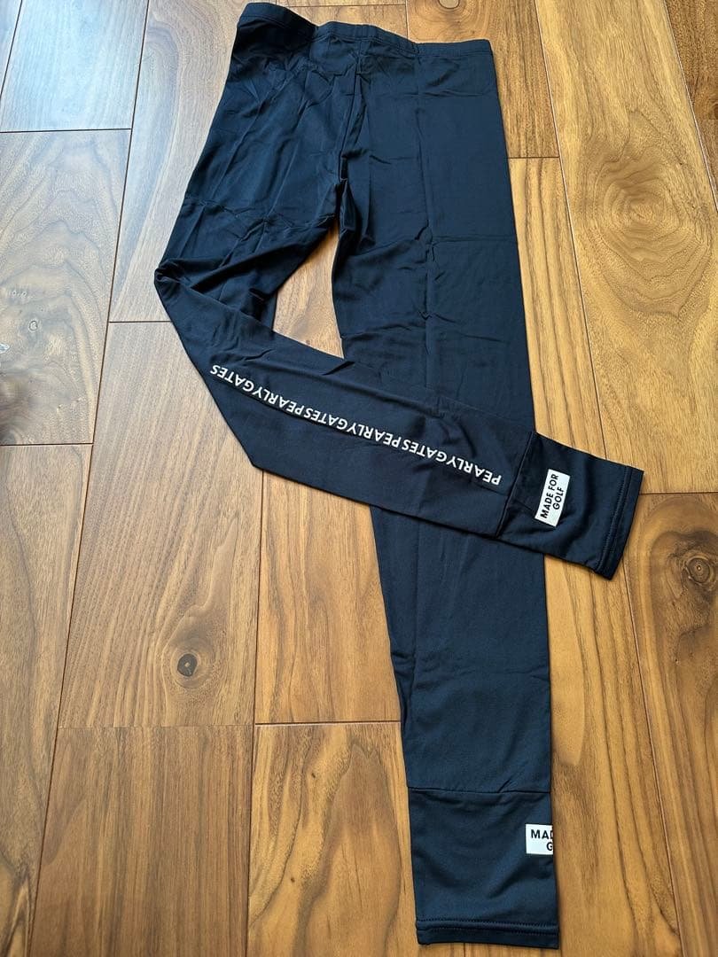 パーリーゲイツ　裏起毛　レギンス　レディース　ブラック　新品未使用