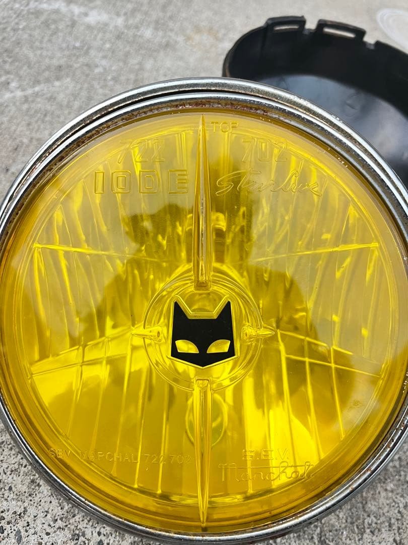 【希少】マーシャル 889 イエロー 180π ヘッドライト ゼファー400