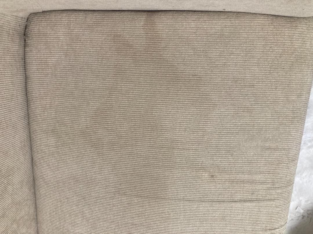 LOWYA ロウヤ 二人掛けソファ ベージュ コーデュロイ