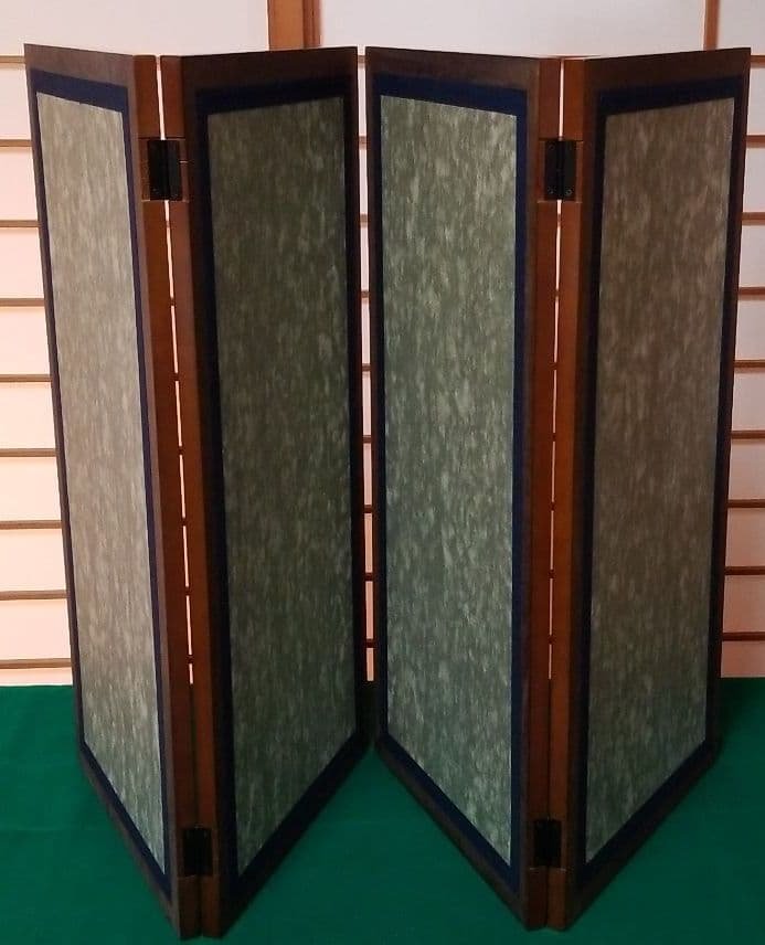 五月人形　屏風　25号4曲