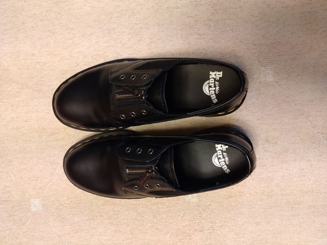 1461 Gusset ブラック UK6（25㌢）サイズ