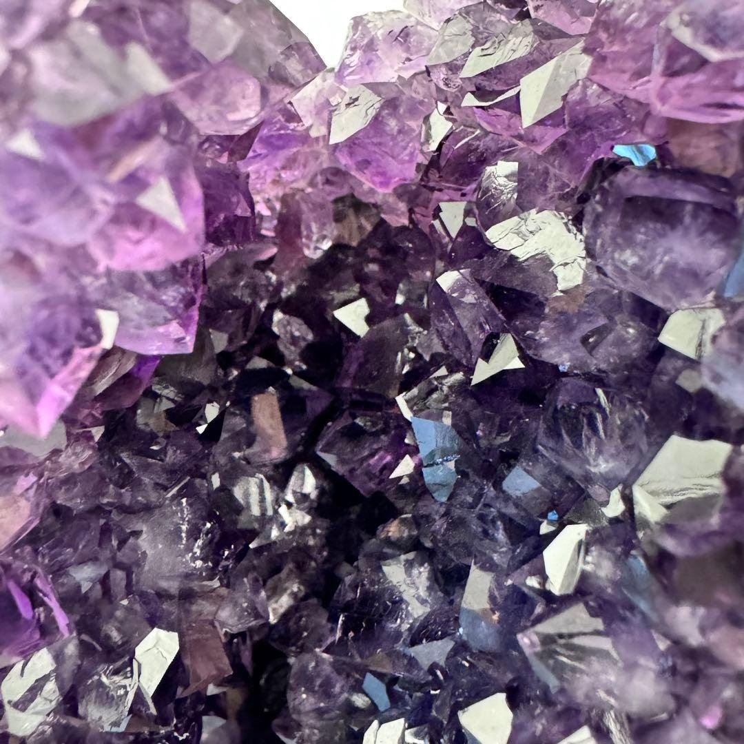 G-96アメジストクラスター ドーム 原石 天然石 パワーストーン　 インテリア