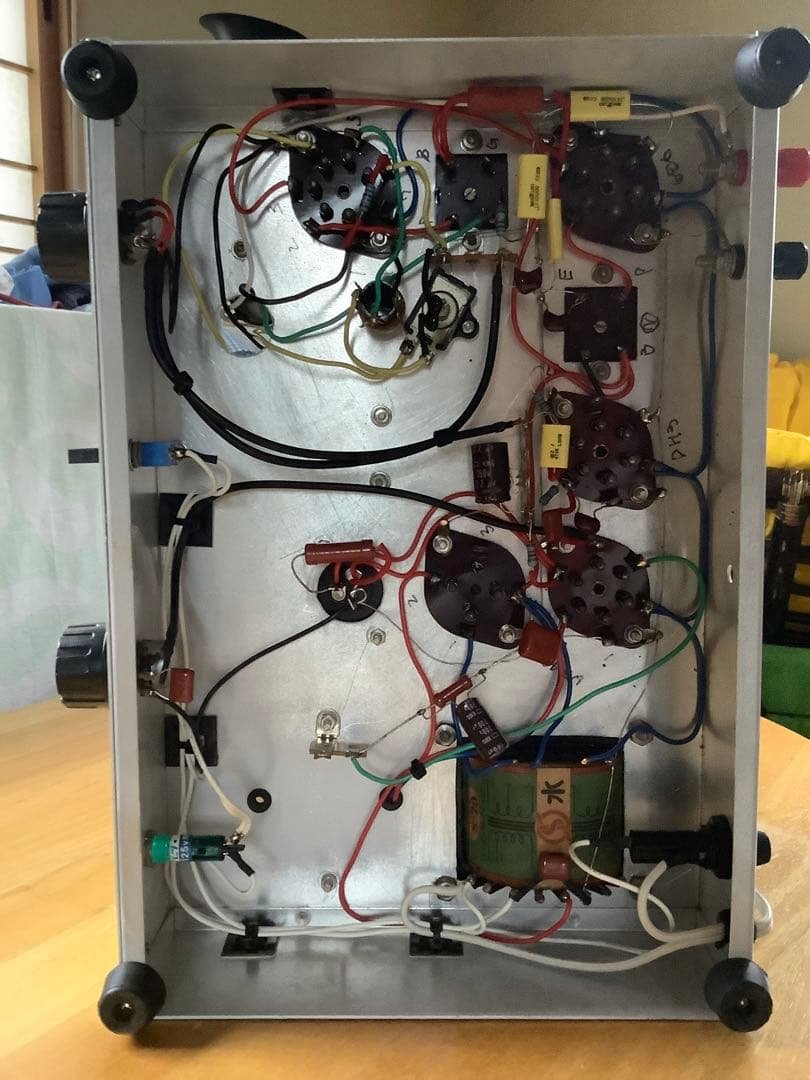 5球　AM真空管ラジオ