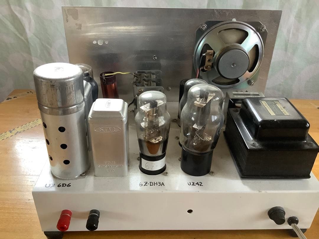5球　AM真空管ラジオ