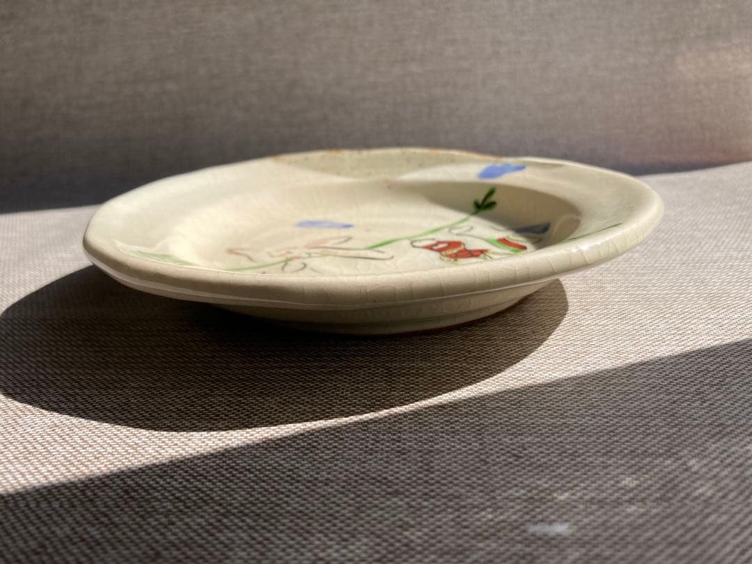 青葉窯　あおば窯　うさぎ　五月　約16㎝　鯉のぼり　端午の節句　1枚