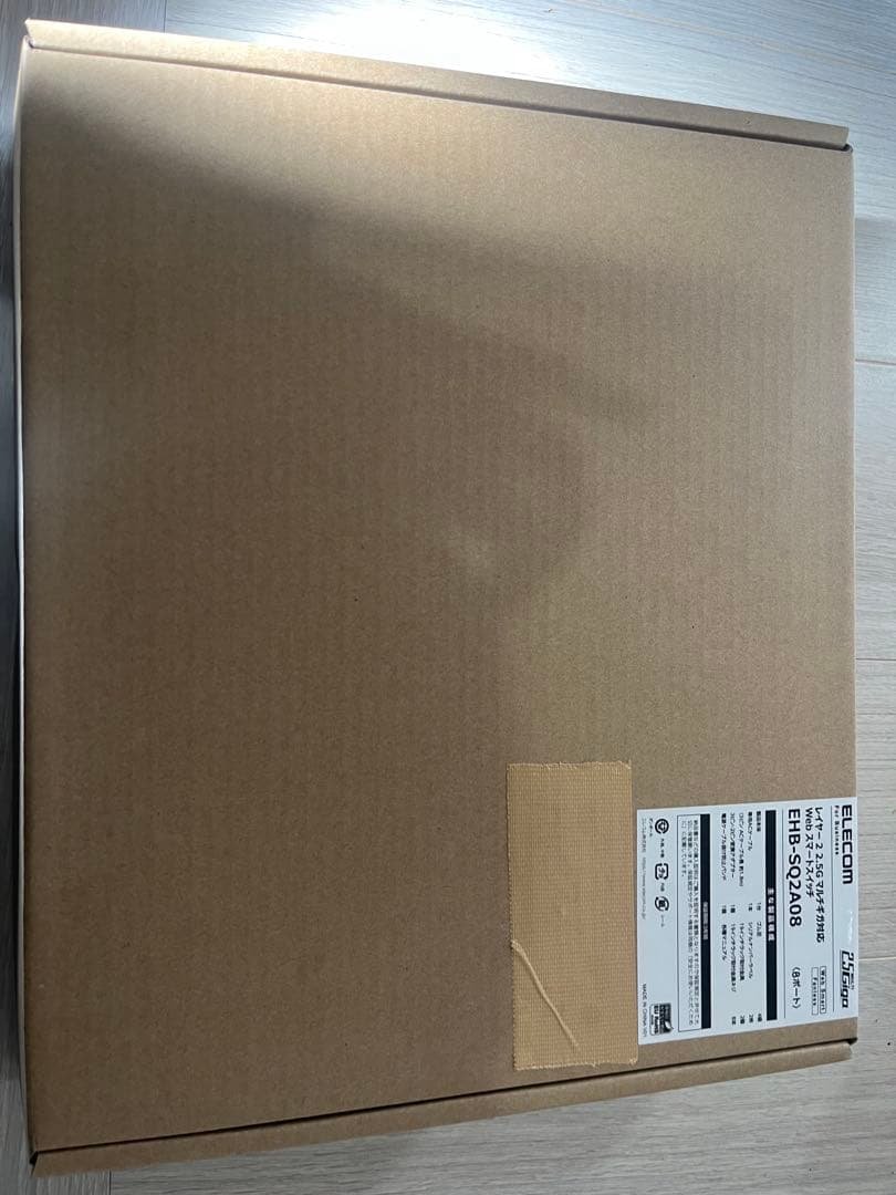 有線LAN 2.5G スイッチ マネージド ELECOM EHB-SQ2A08