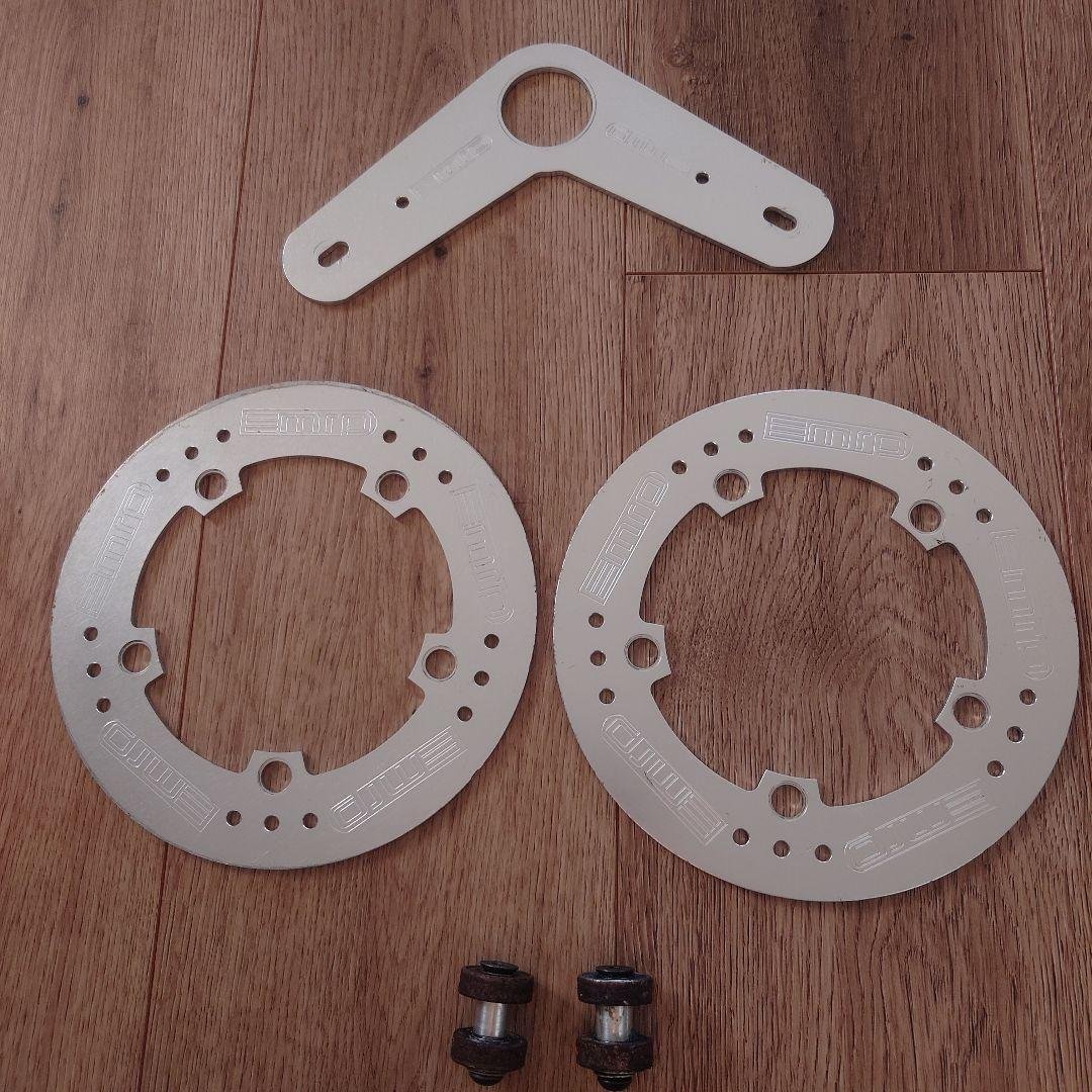 シマノ XTR FC-M951 クランクセット MRP 付き オールドDH