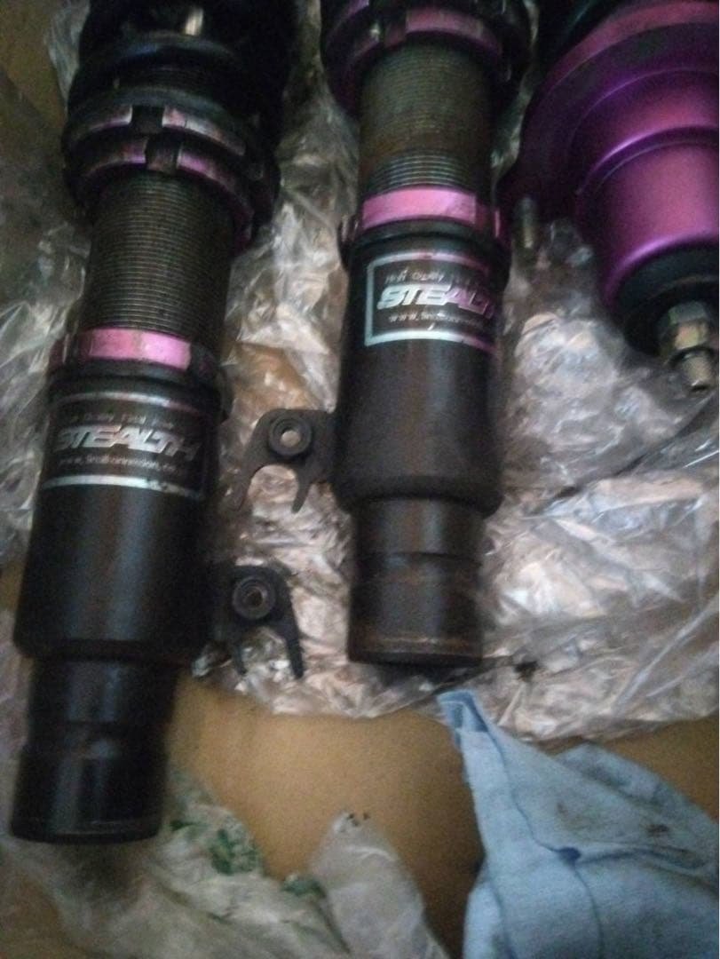 八*蛇様 ja4トゥデイ　ファイコネ車高調　フロント2本リア1本