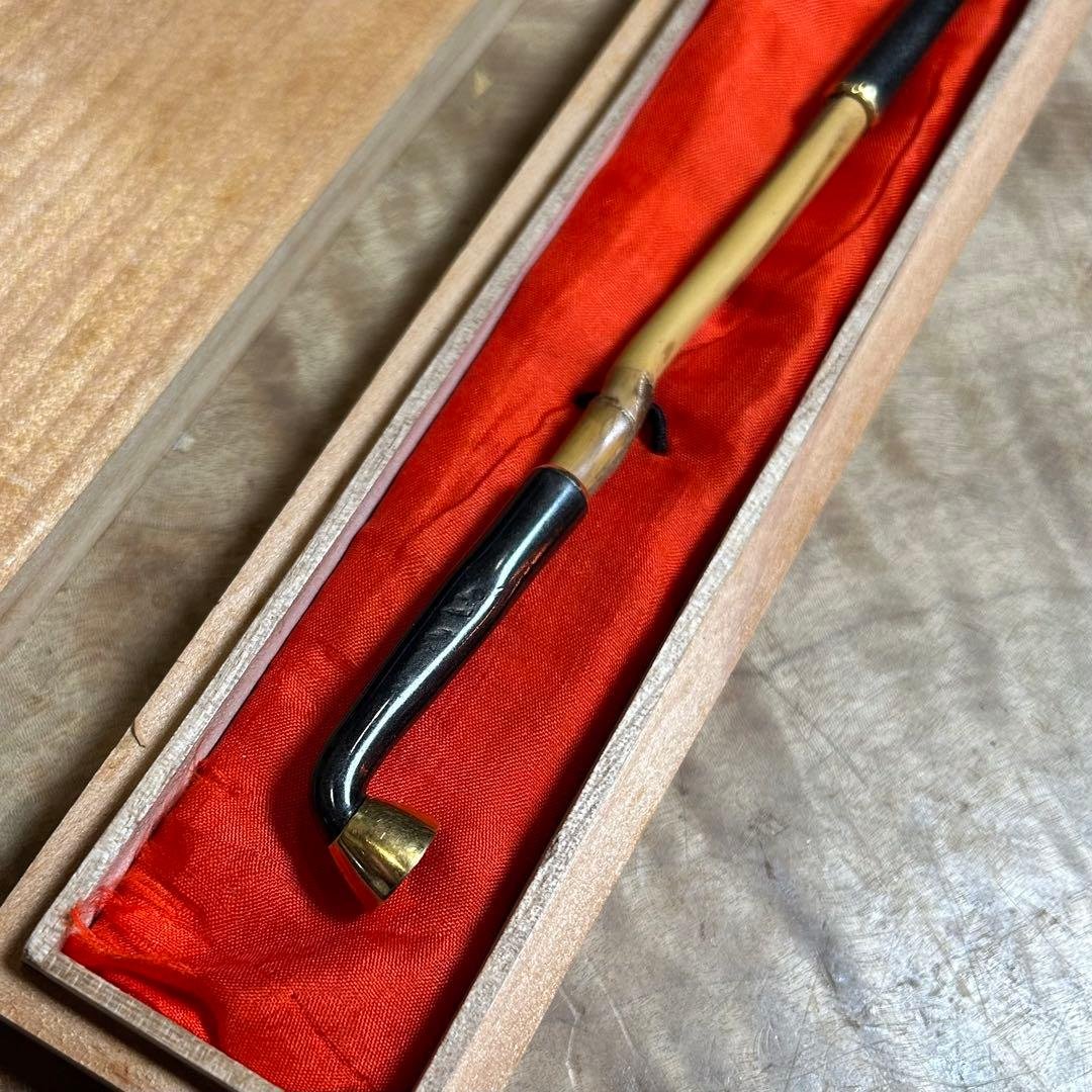 煙管 キセル 村田 k22刻印 金 銀四分一 煙草 k18