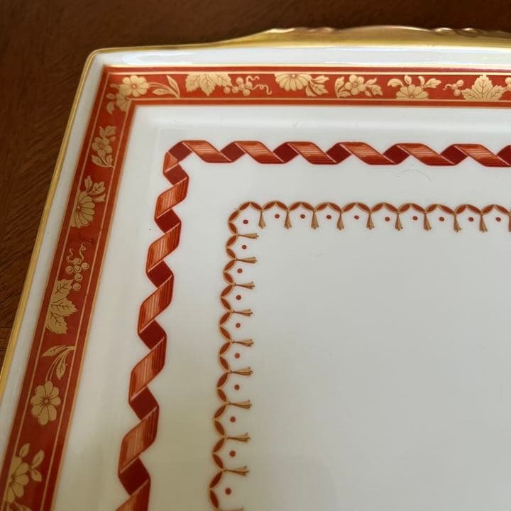 【希少品】未使用リチャードジノリ★インペロコンテッサネロ★手付きロングプレート