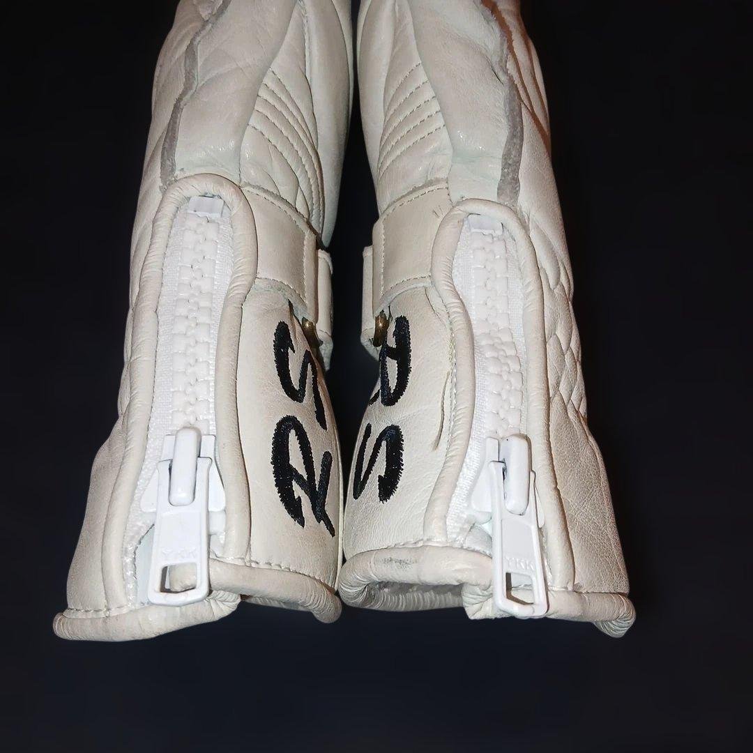 reusch RS E.G.C ホワイト　スキーグローブ