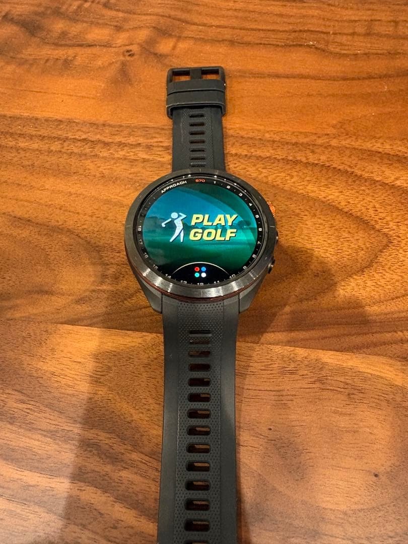 【美品】GARMIN APPROACH S70 GPSゴルフウォッチ 47mm