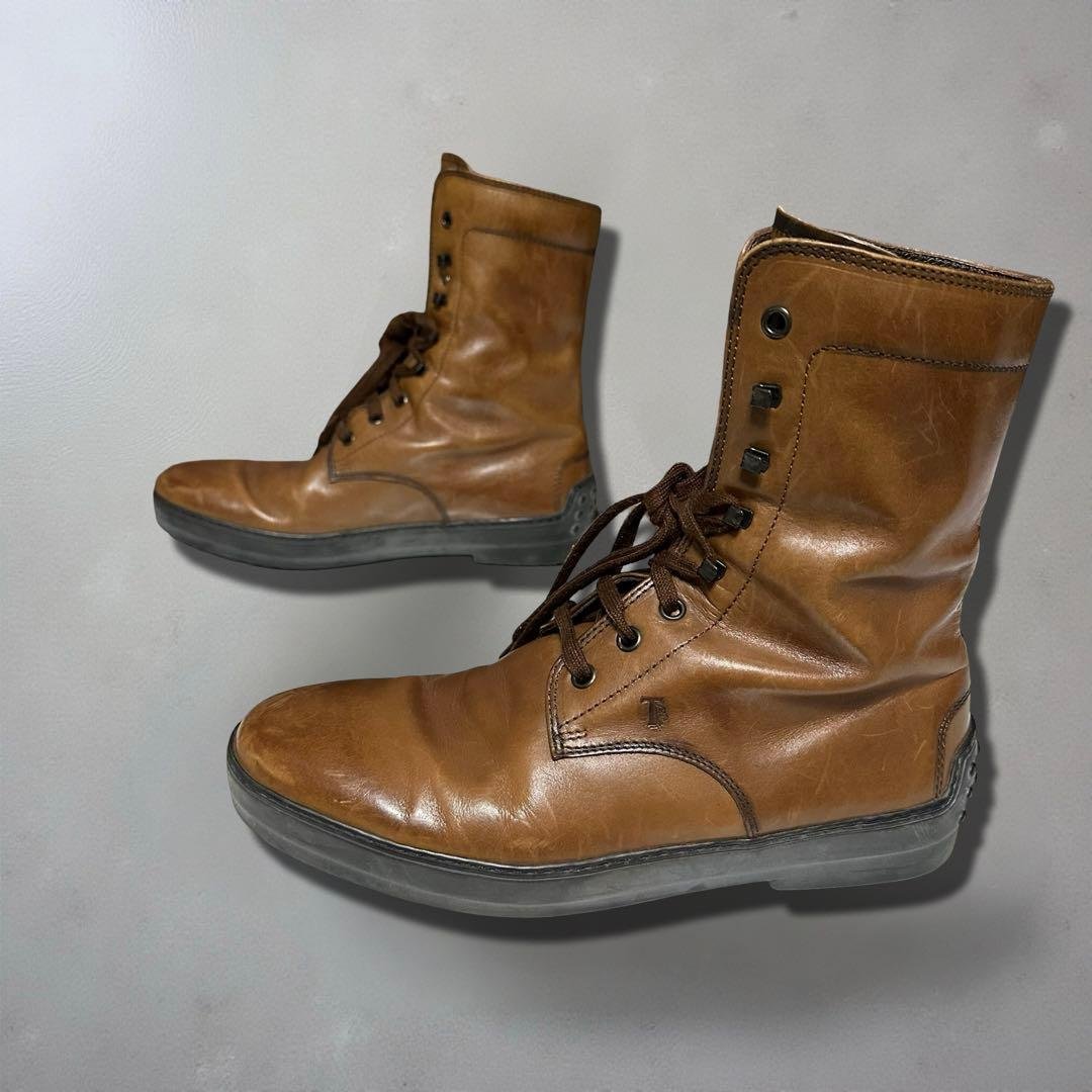 TOD'S トッズ　ウィンターゴンミーニ　ブーツ　ブラウン　25cm