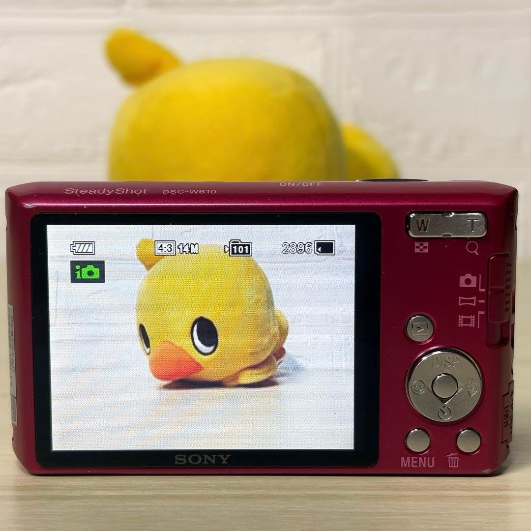 【美品】SONY Cyber-shot DSC-W610 コンデジ ソニー
