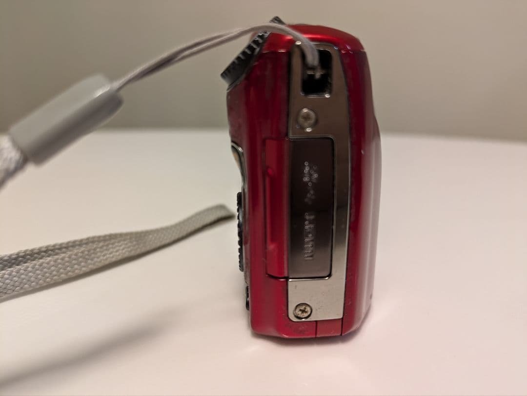 Fujifilm finepix f800exrコンパクトデジタルカメラ レッド