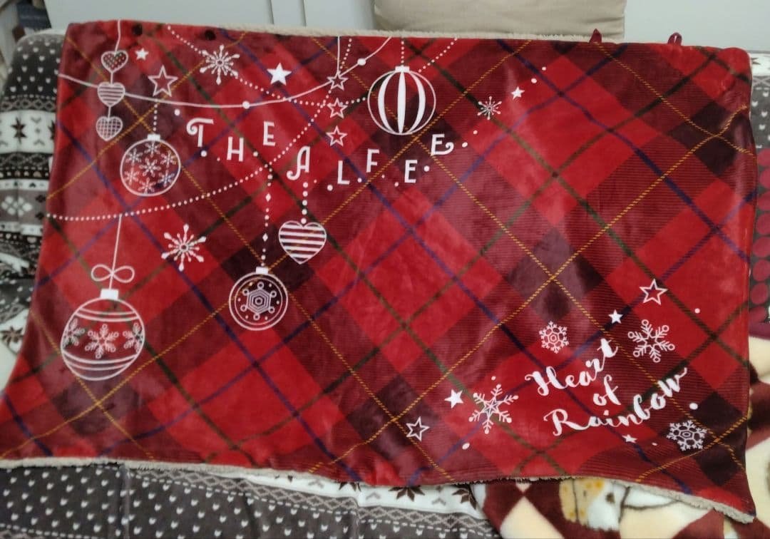 THE ALFEE　 もこもこブランケット