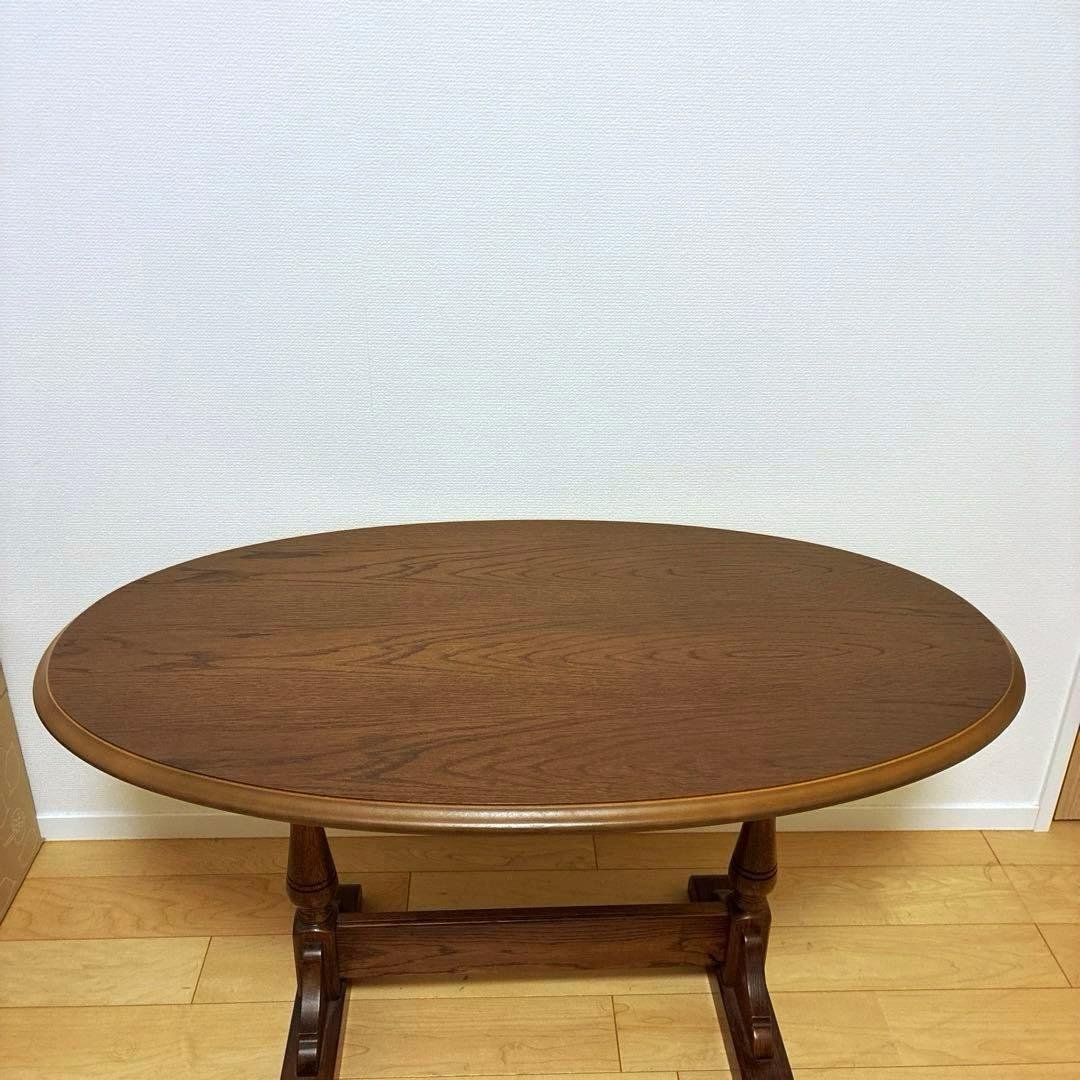 三越ブルージュ カントリーハウス オーバル型センターテーブル