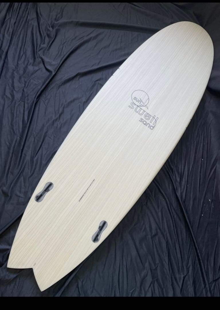 新品ウッドミッドツインフィッシュ6,10 ALOHA ミッドレングス