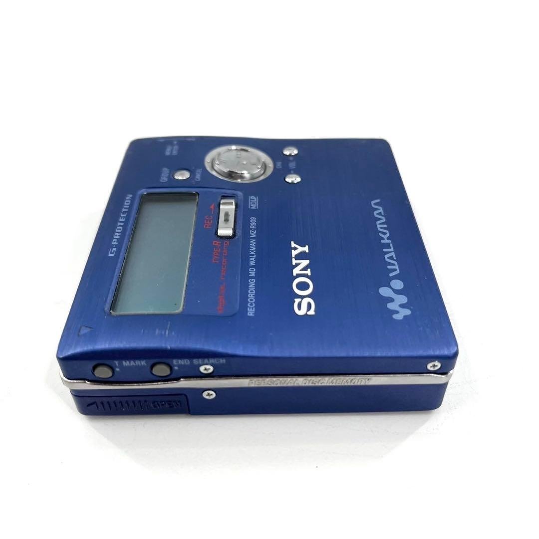 SONY ソニー MDウォークマン MDレコーダー MZ-R909 動作確認済