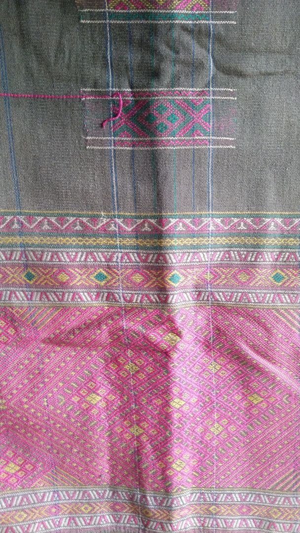 【特sale】 ミャンマー ヴィンテージ 民族衣装 アジアの手仕事