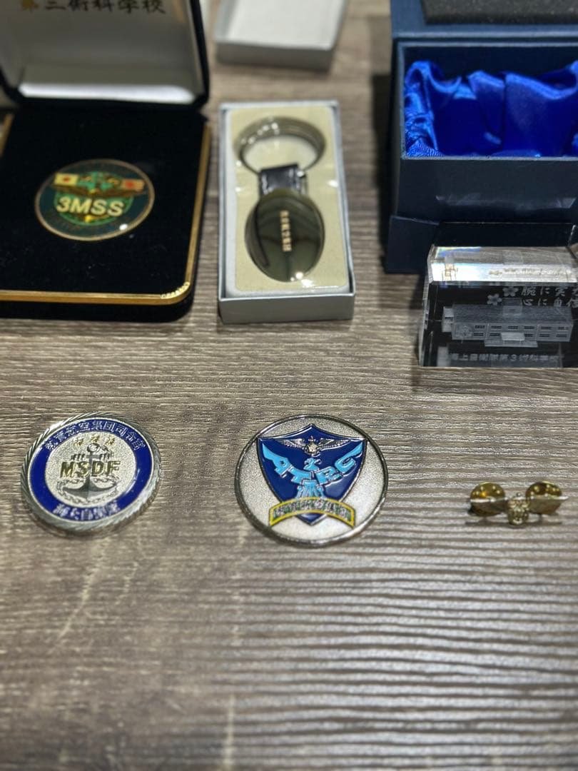 ザ*ジ様 海上自衛隊、航空自衛隊記念・ピンバッジ・マグカップセット