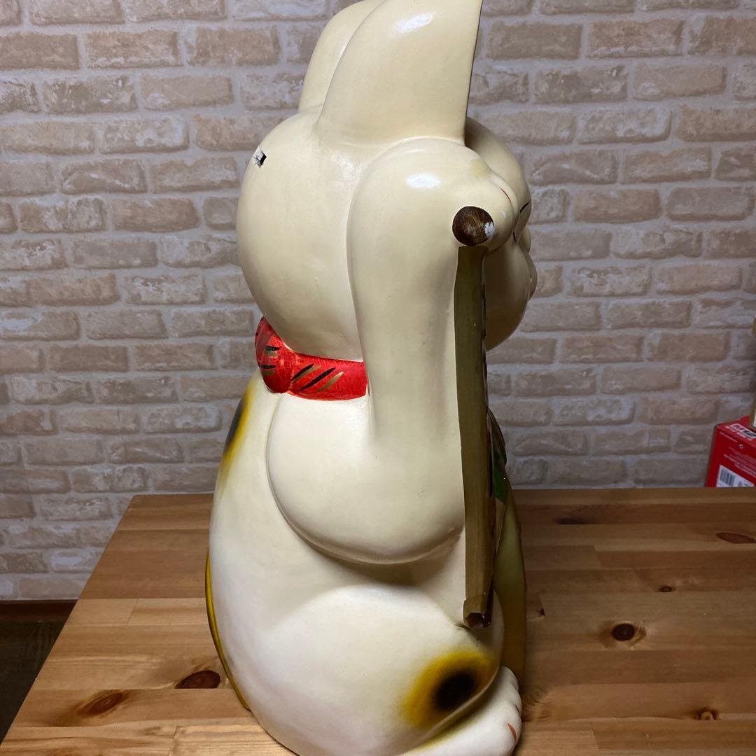 特大　招き猫　縦65cm横34cm幅27cmレトロ　アンティーク　ヴィンテージ