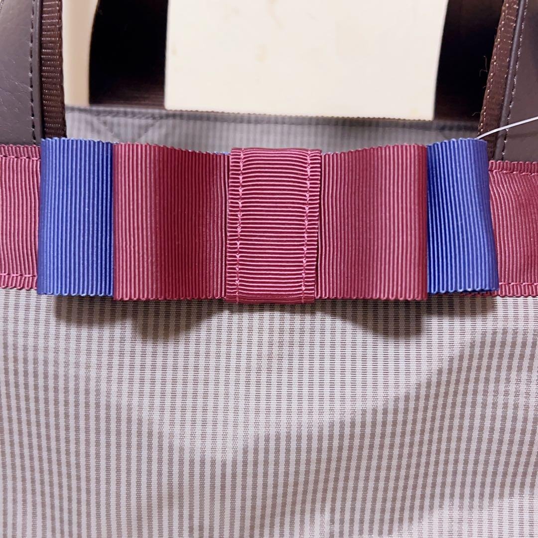 美品　スワニー D-574 ルバンドⅢ L21サイズ グレー　リボン　SWANY