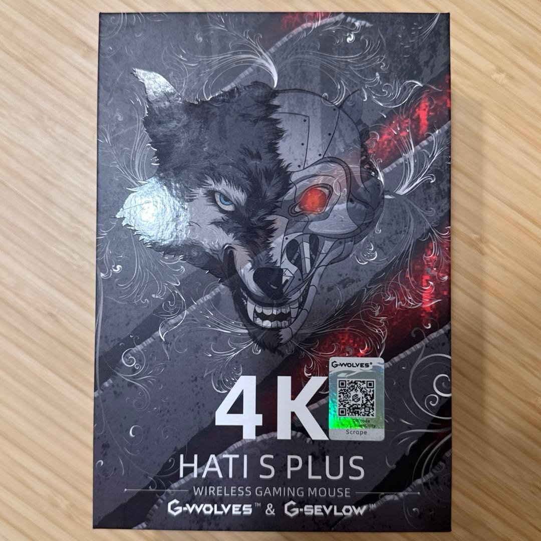 HATI S PLUS (HTS+)4K G-WOLVES ゲーミングマウス