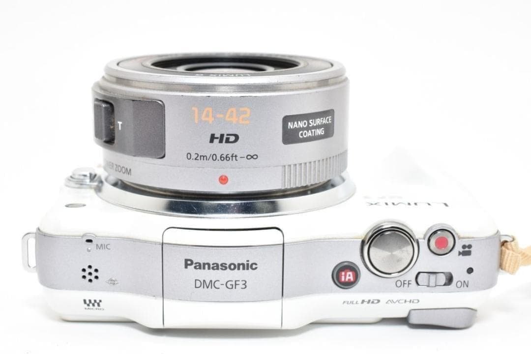 Panasonic LUMIX GF3 レンズキット ミラーレス一眼カメラ