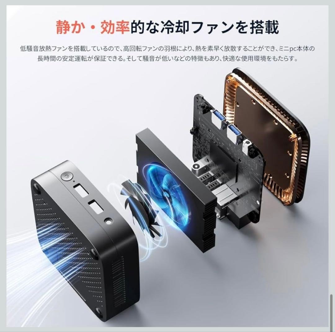 【2025新型・N150初登場】 ミニpc 最大3.60GHz WIFI6